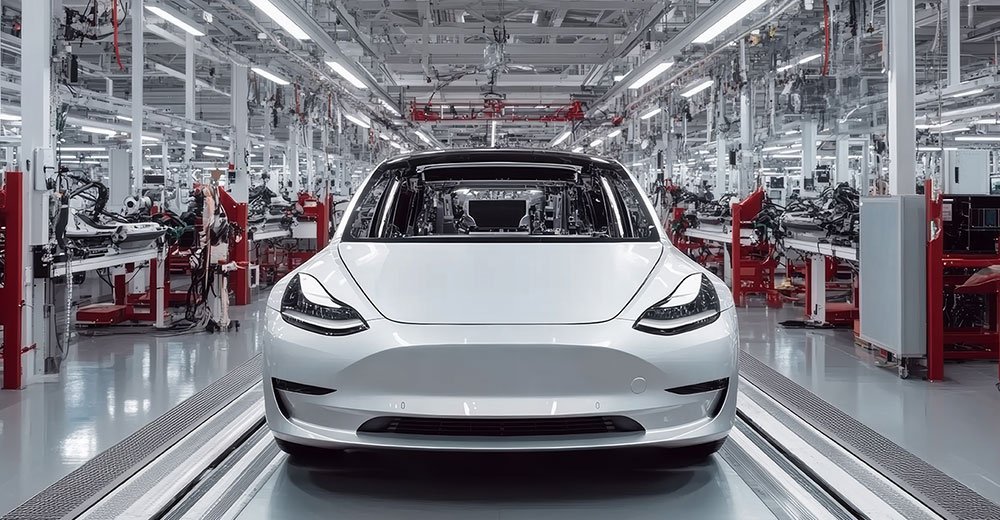 EV assembly line