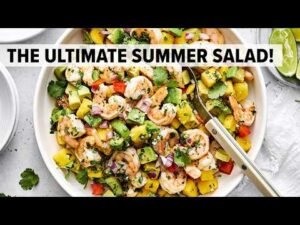 MANGO AVOCADO SHRIMP SALAD | The Best Summer Salad Recipe! 10 MANGO AVOCADO SHRIMP SALAD | The Best Summer Salad Recipe!