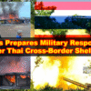 Laos Prepares Military Response Thailand