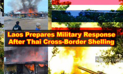 Laos Prepares Military Response Thailand