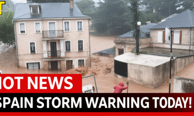 Spain Storm Warning Tourists Face Heavy Rain