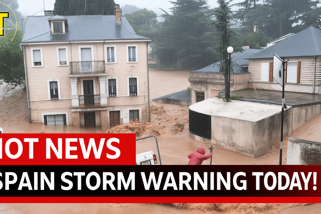 Spain Storm Warning Tourists Face Heavy Rain