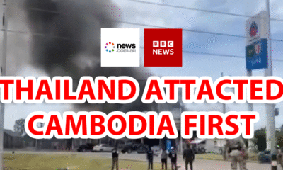 Thailand attacted Cambodia First